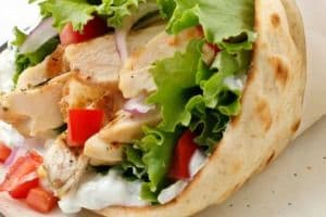 Chicken Gyro Pita Sandwich