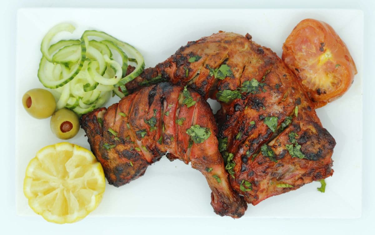 Grilled Chicken Legs (Mughlai Chicken)