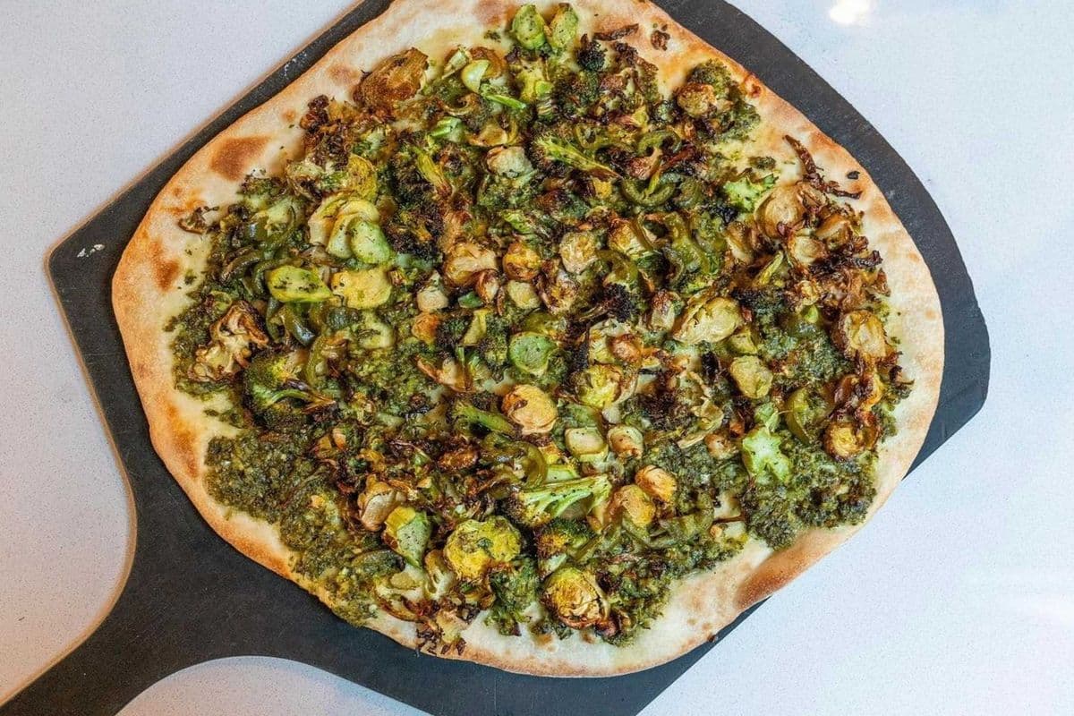 Mean Green Pizza