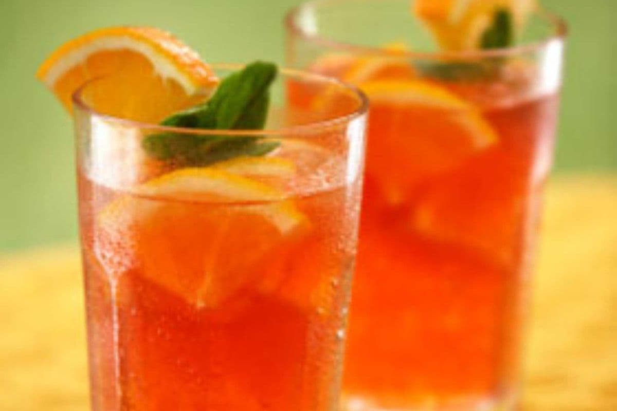 Iced Rooibos Mango Tea