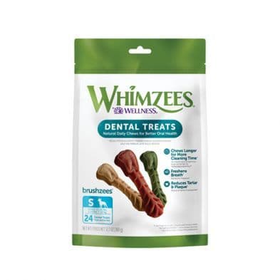 Whimzees by Wellness Brushzees 12.7 oz Dental Chew for Dogs