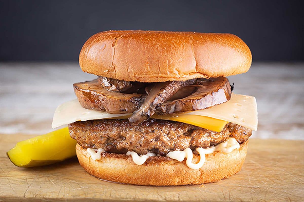 Shroomhaus Beef Burger