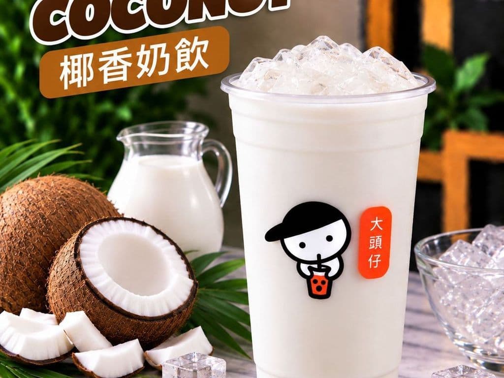 Milky Coconut Tea (椰香奶茶)