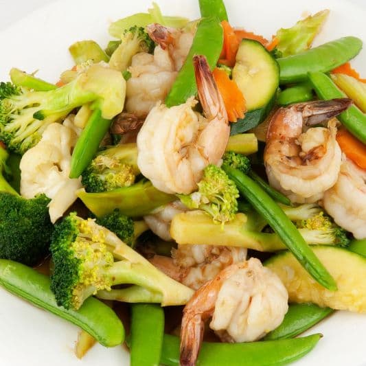 151. Prawn with Broccoli