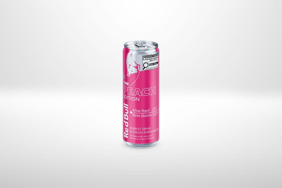 Red Bull Energy Drink White Peach Edition (473 ml)
