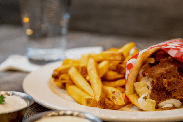 Lamb Donair Combo