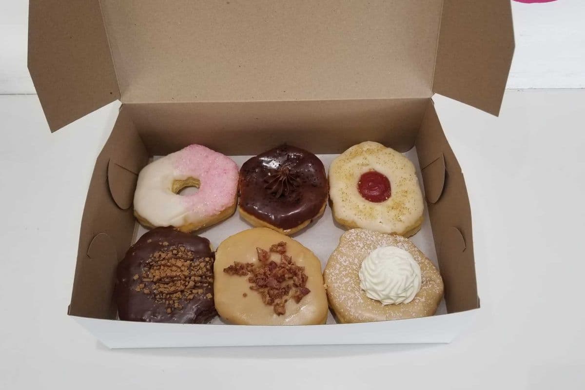 Half Dozen Three-bite Gourmet Doughnuts