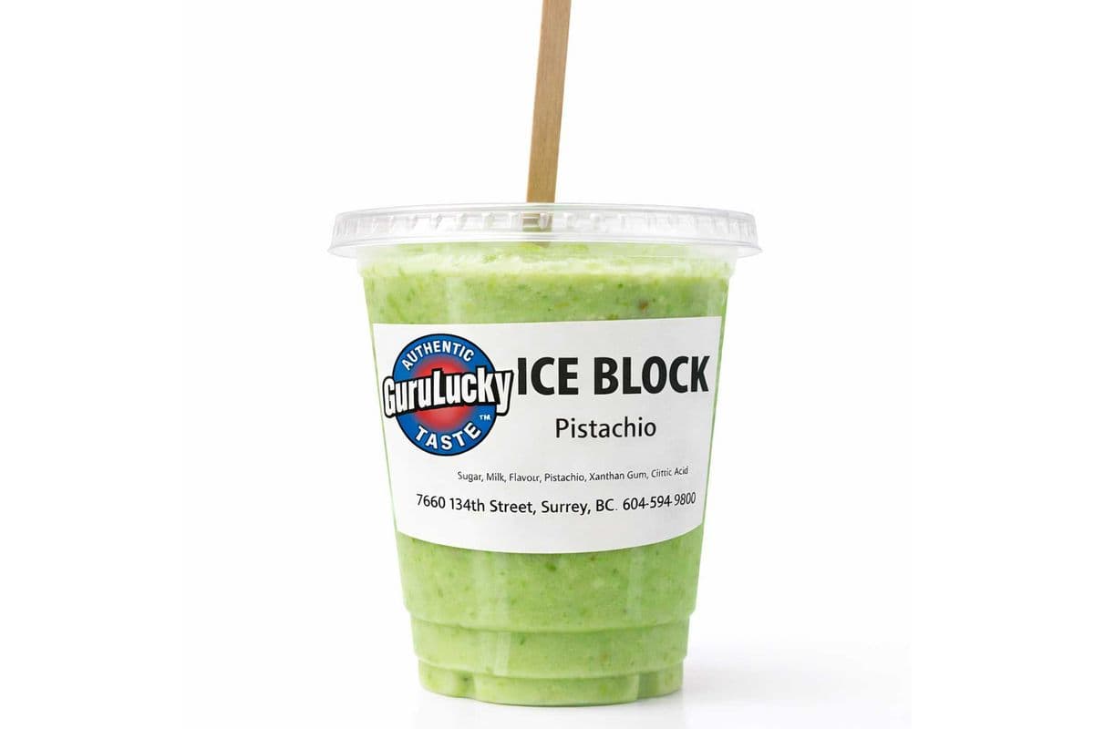 Pistachio Ice Block