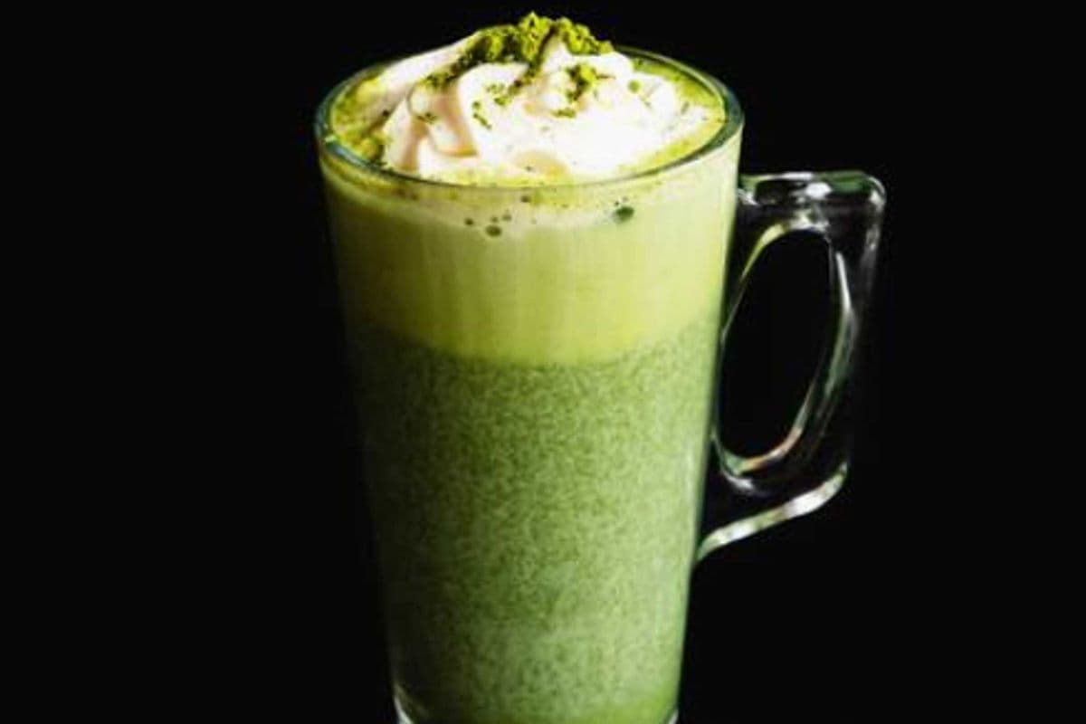 Iced Green Tea Latte