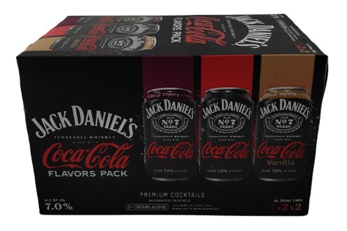 JACK DANIELS & COCA-COLA VARIETY 6 PACK (1 x 6x355.00 ML)
