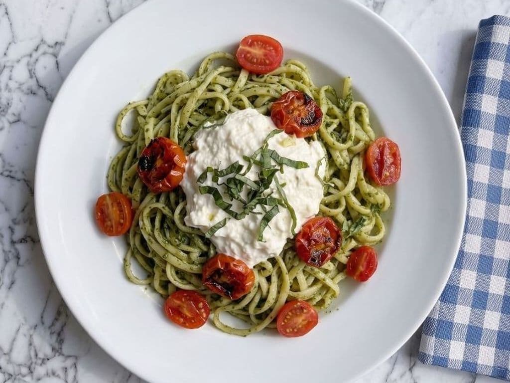 Linguine Al Stracciatella