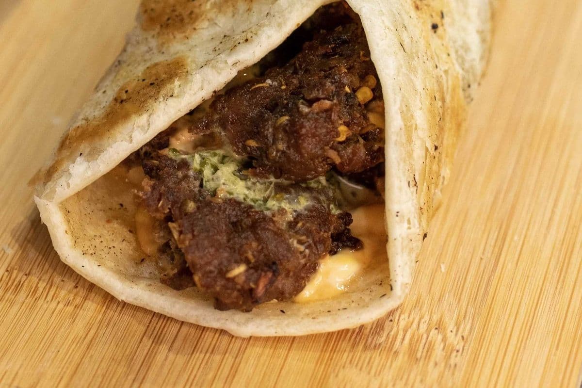 Chapli Kabab Paratha Roll
