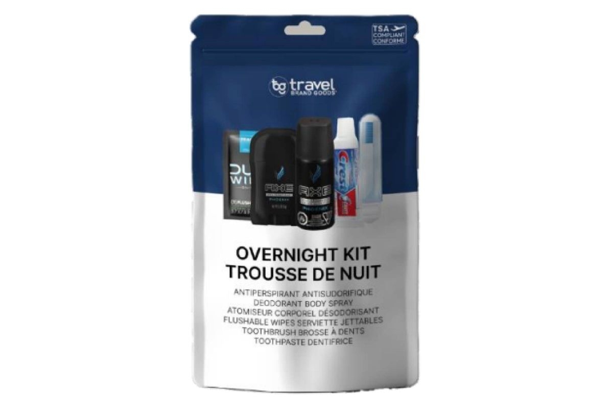 Travel Brand Goods Mens Overnight Kit