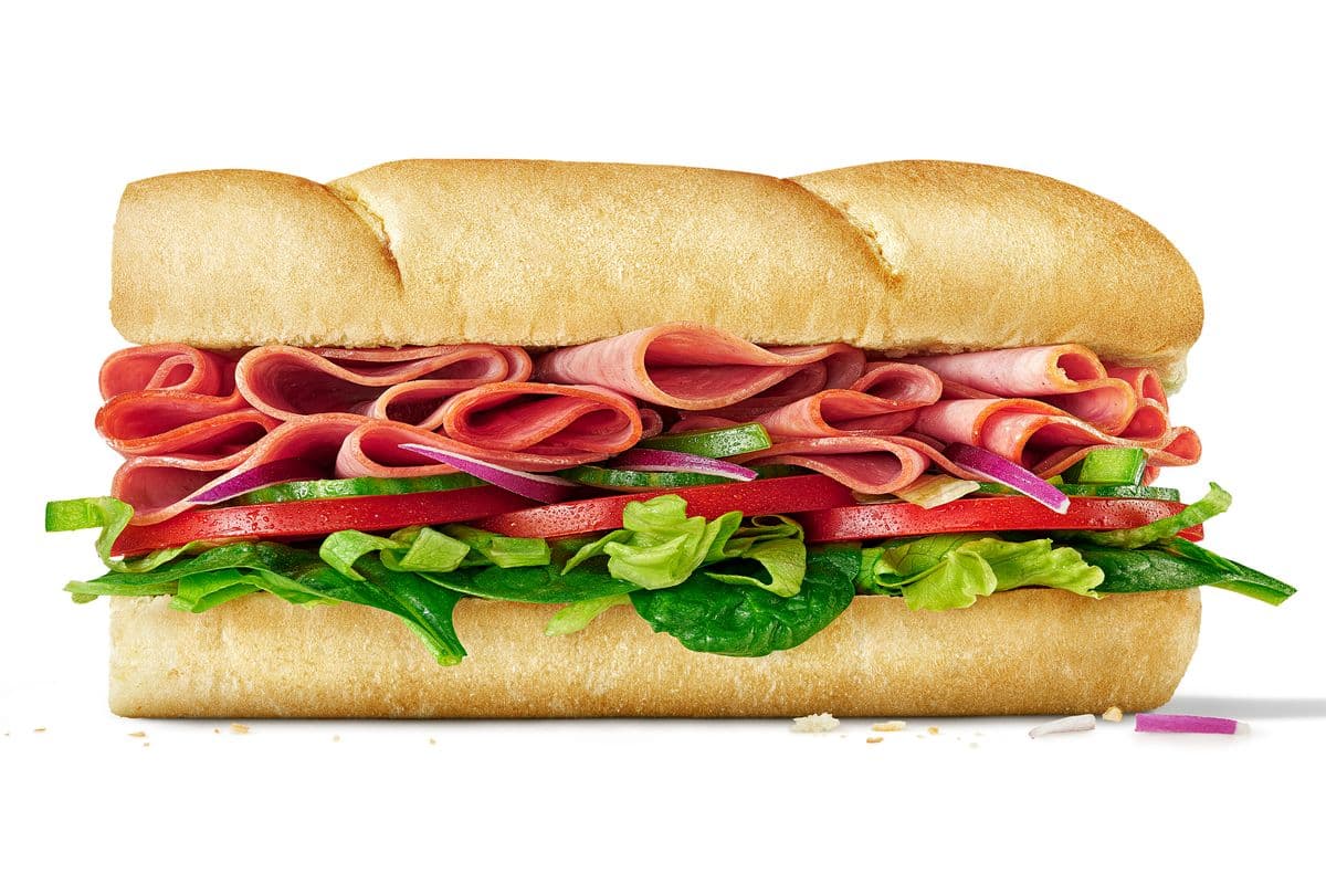 Combiné de viandes froides 6" / 6" Cold Cut Combo Sub (360 Cals)