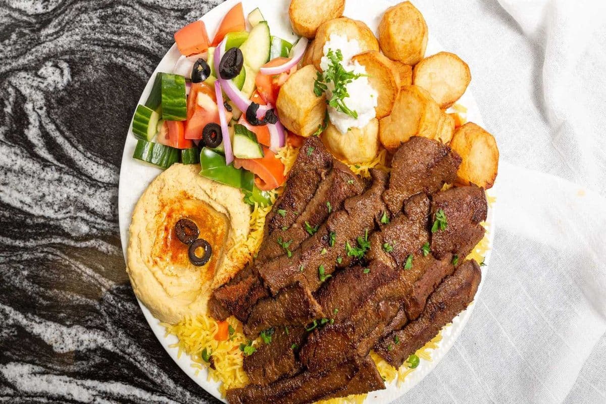 Beef Donair Platter