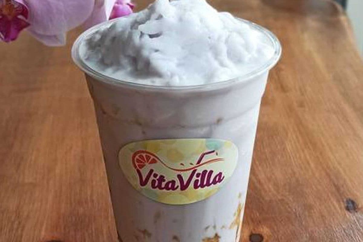 Purple Taro Slushie