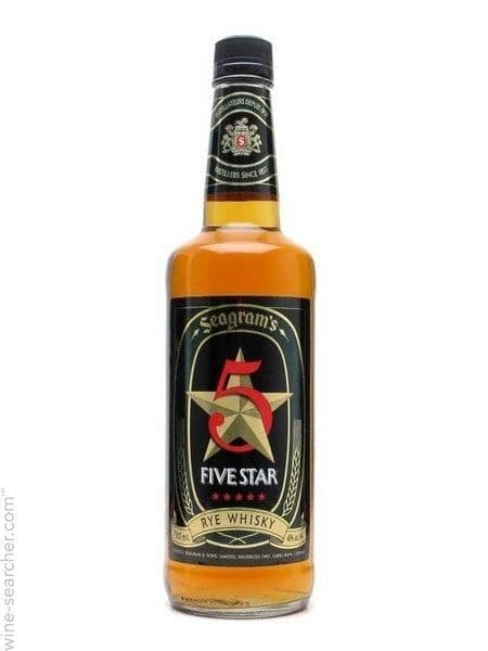 Seagram Five Star | Rye Whisky (1 x 750 ml)