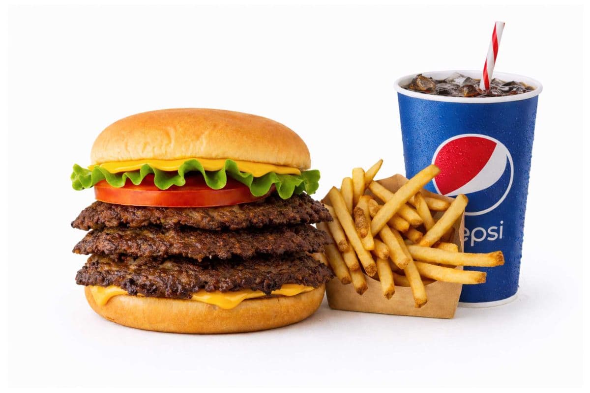 Triple Hamburger Combo