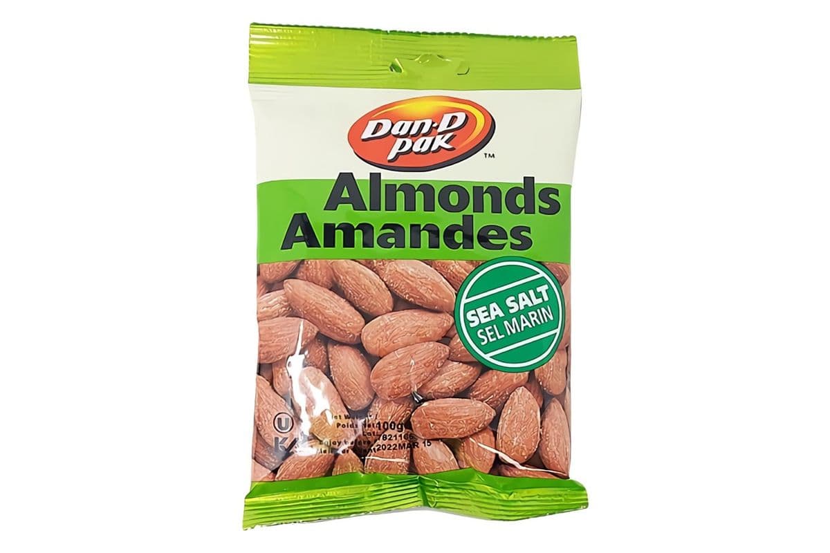 Dan D Pak Almonds Salted (100 gr)