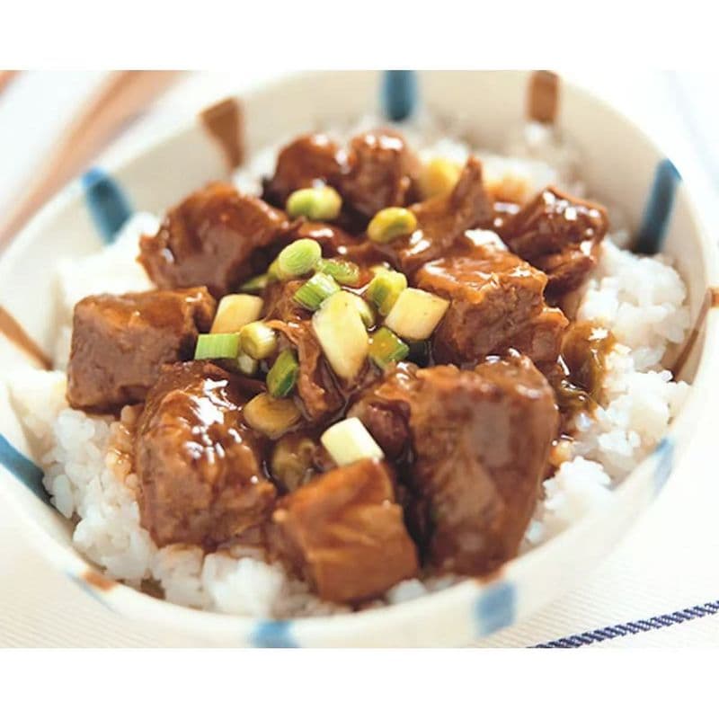 Braised beef with rice / 红烧牛腩饭