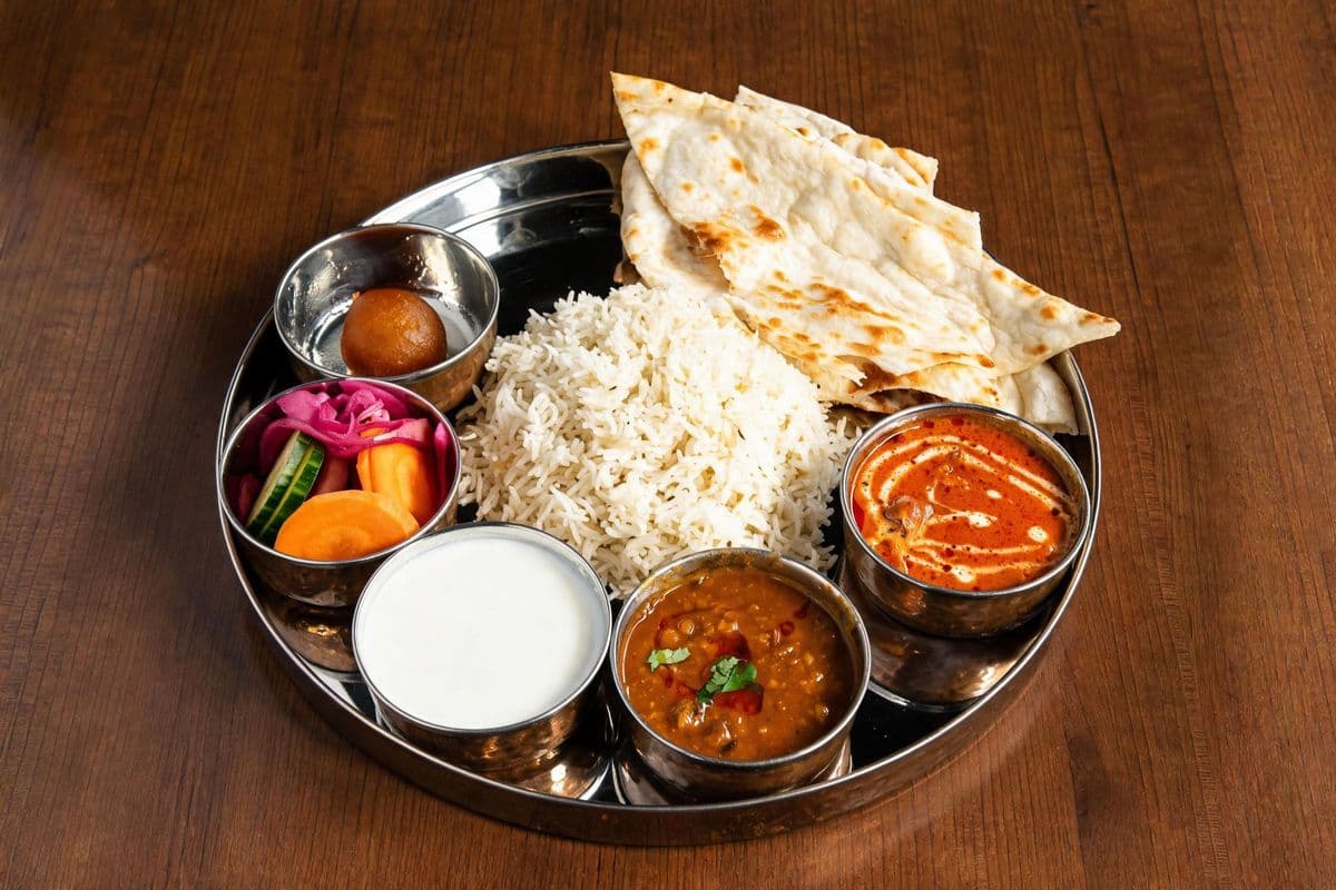 Chicken Thali Platter