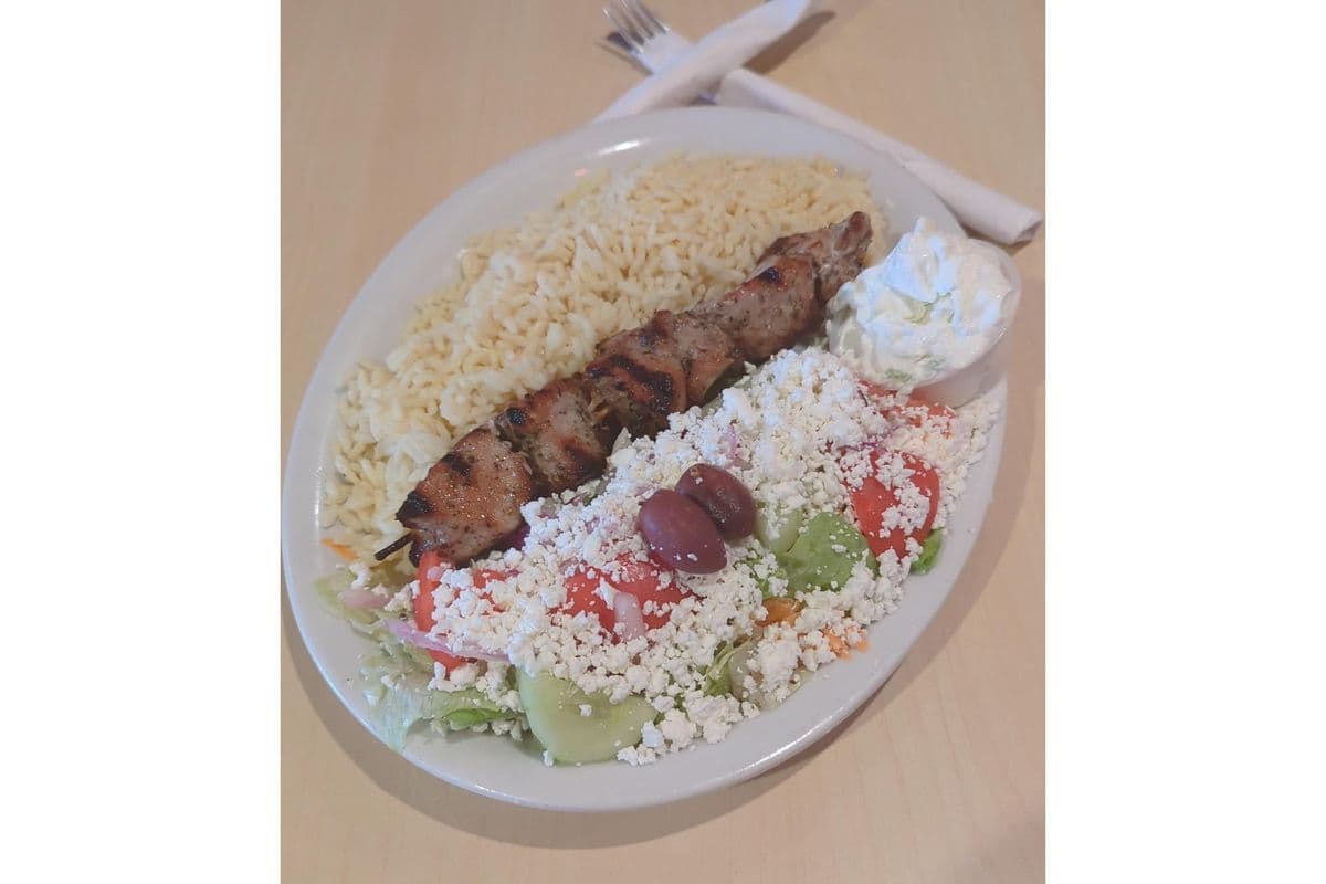 Pork Souvlaki Dinner