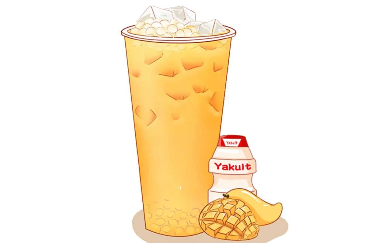 🥭Mango Sparkling Yakult 芒芒氣泡養樂多