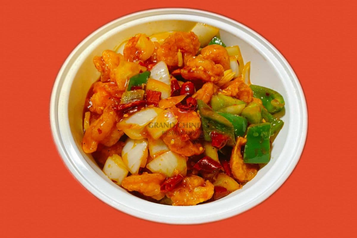 S9. Spicy Chilli Garlic Prawns
