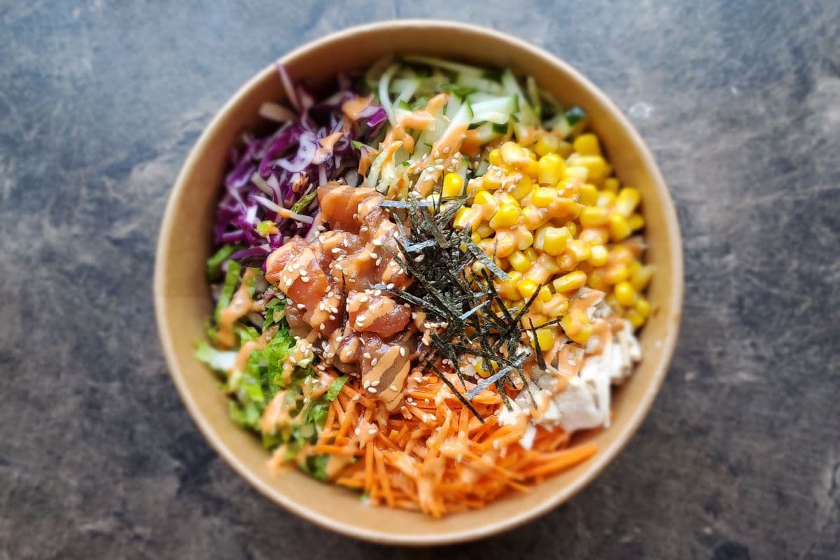 Vegan Tuna Poke Bowl