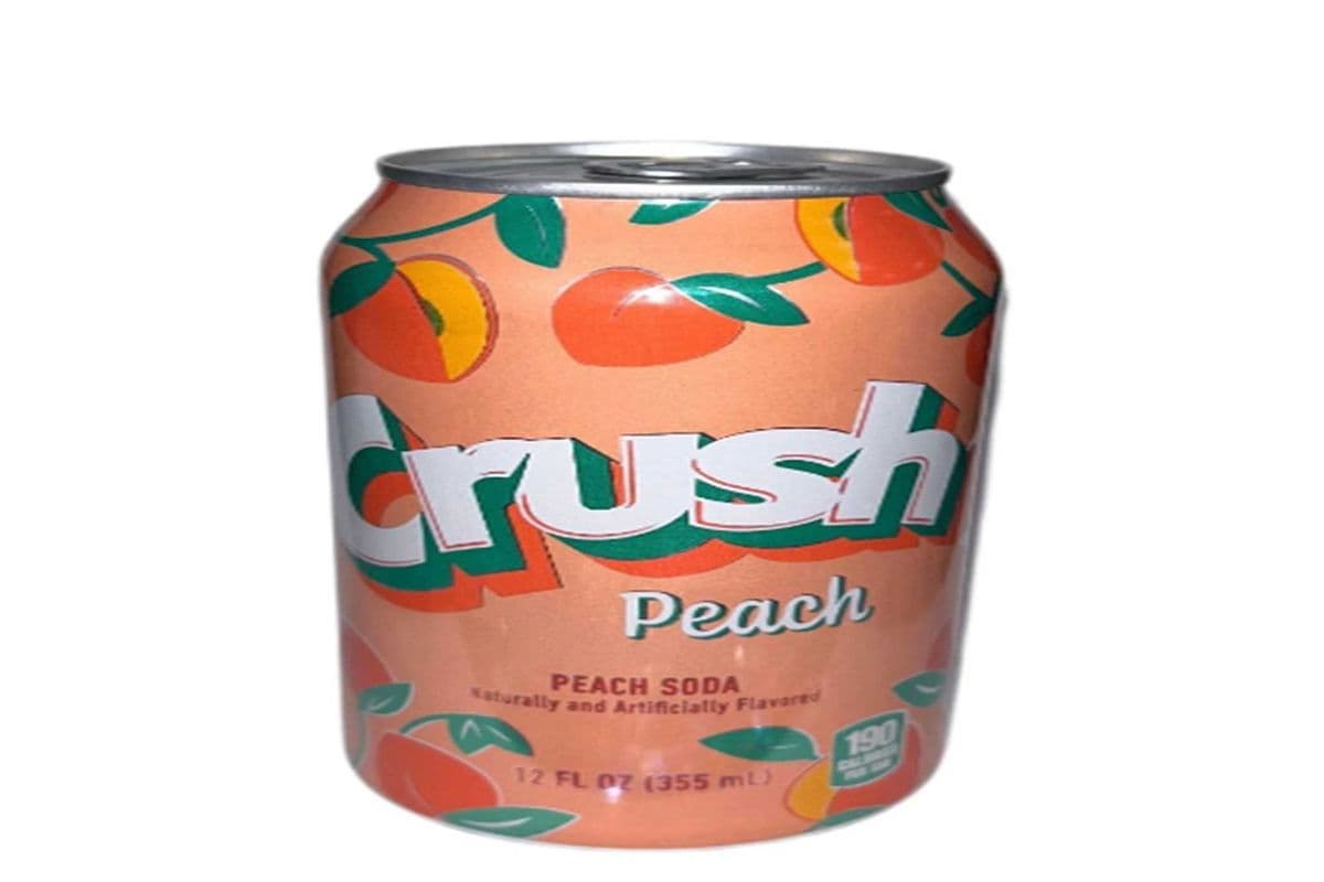 Crush peach (355ml) (190 Cal)
