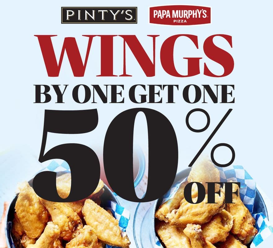 BOGO50 Chicken Wings