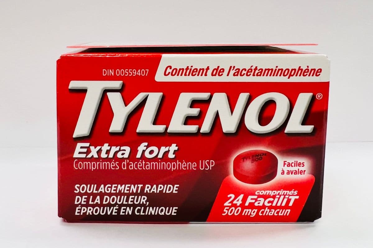 Tylenol XST Easy to Swallow 500 mg(24 tablets) (24 Tablets)