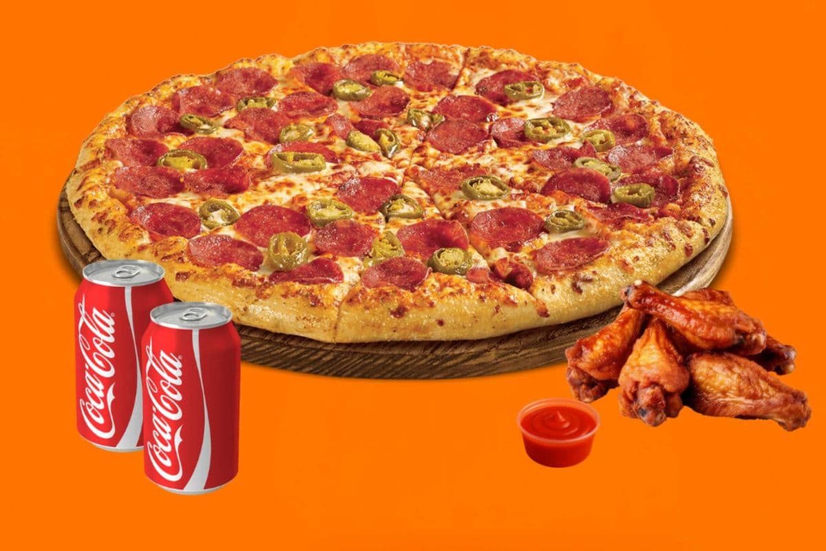 Medium Pizza & 6 Wings Special