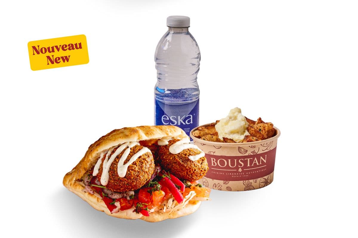 Combo Oven-Baked Falafel Pita