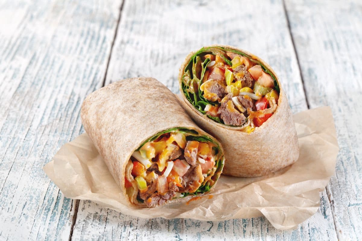Active Ancho Steak Wrap (817 Cal)