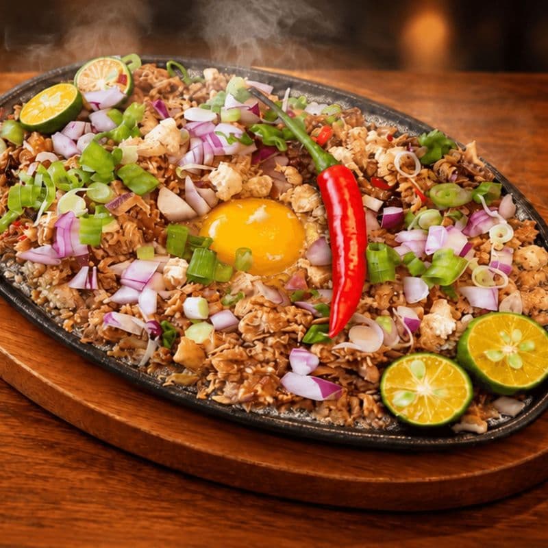 Sizzling Chicken Sisig