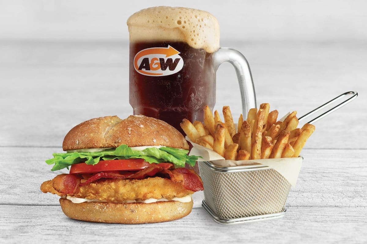 BLT Chicken Burger Combo