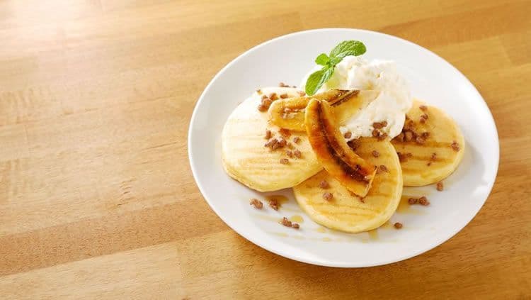 Caramelized Banana Pancake