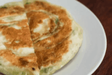 4. Green Onion Cake (1 pc)