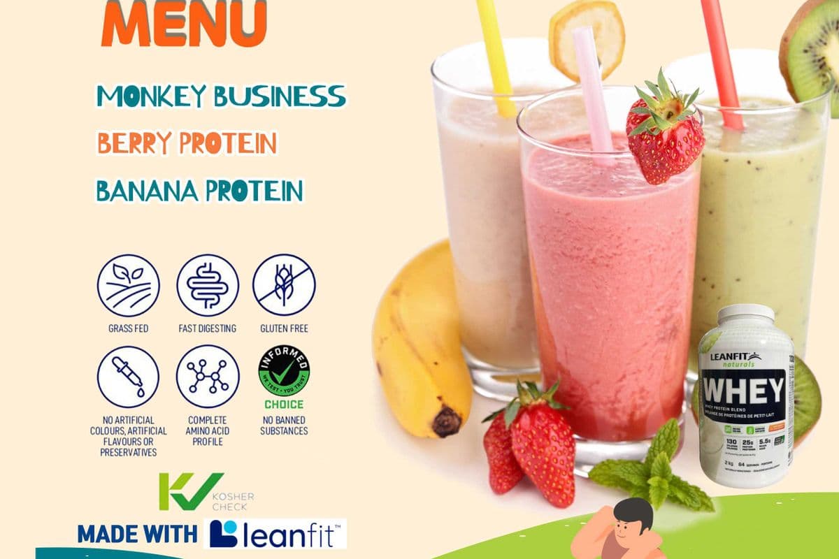 Banana Protein Shake (20 oz)