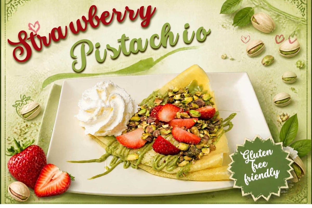 Strawberry Pistachio