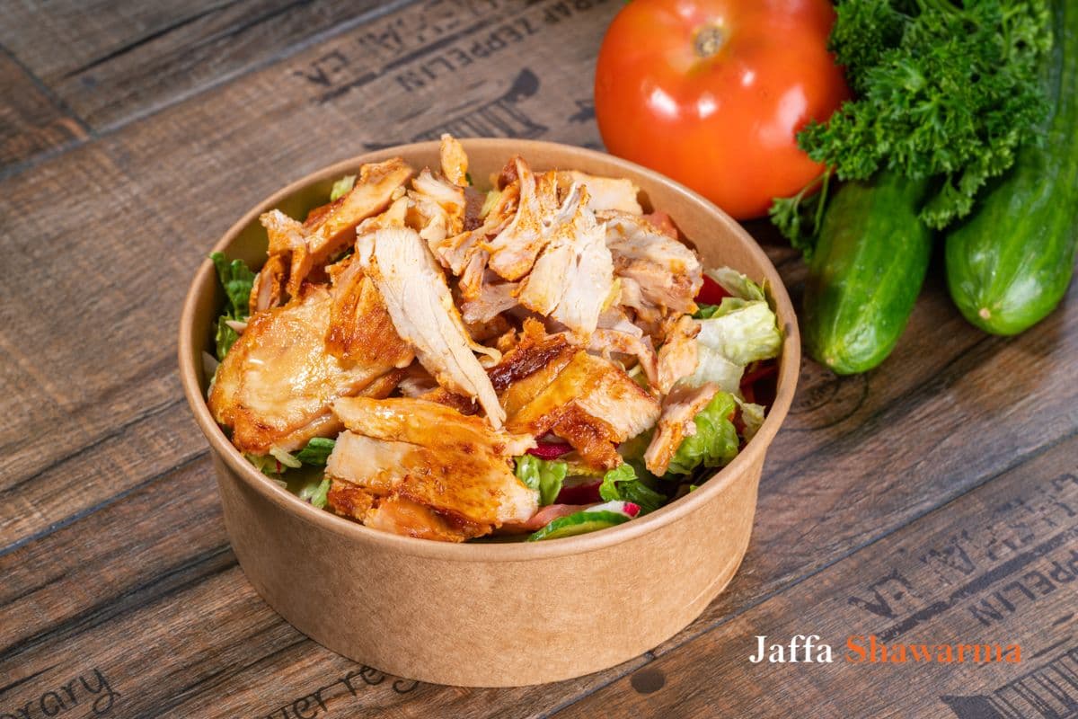 Chicken Shawarma Salad Bowl