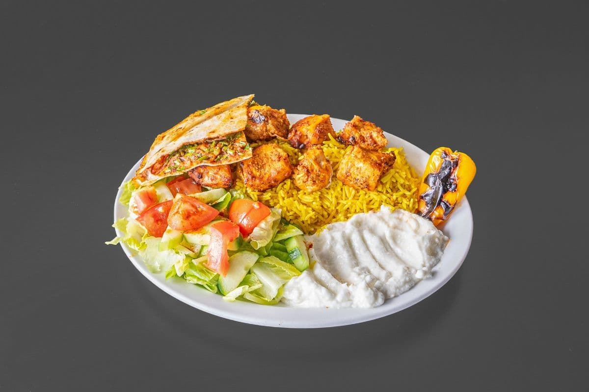 Shish Taouk (Chicken) Plate