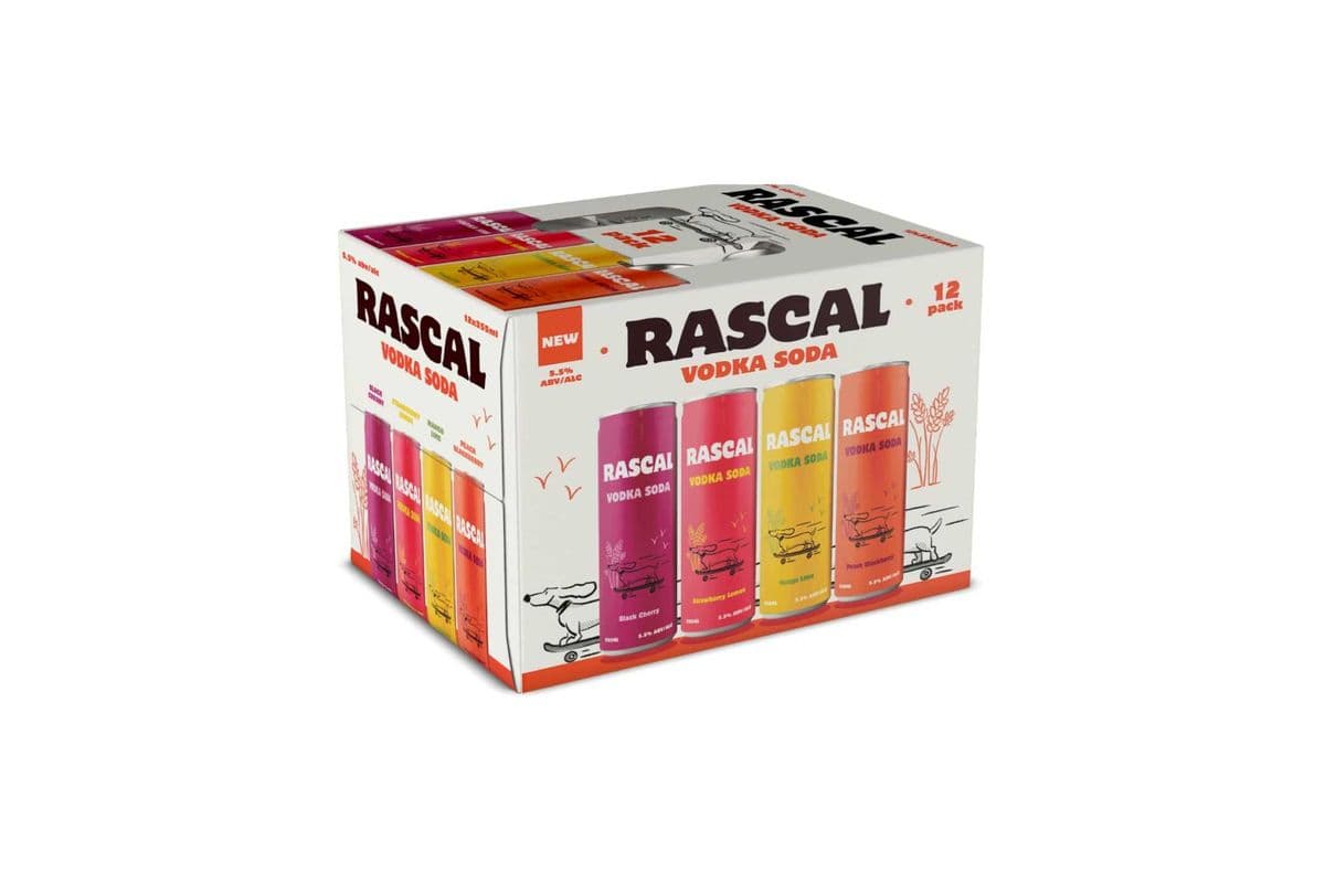 Rascal Vodka Mix (12 Cans) (12 x 355ml)