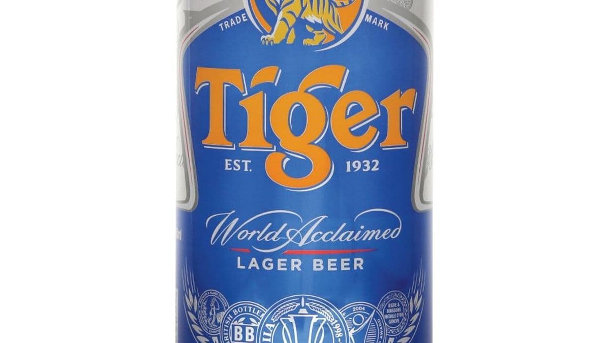 Tiger (Singapore) Tall Can, 500ml Can (5.0% ABV)