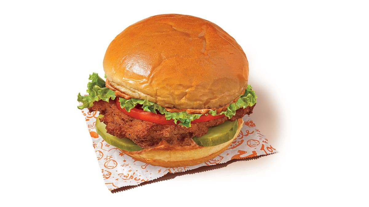Spicy Deluxe Blackened Chicken Sandwich