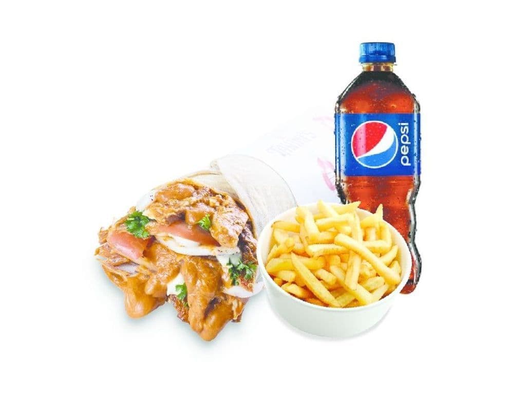 Butter Chicken Wrap Combo