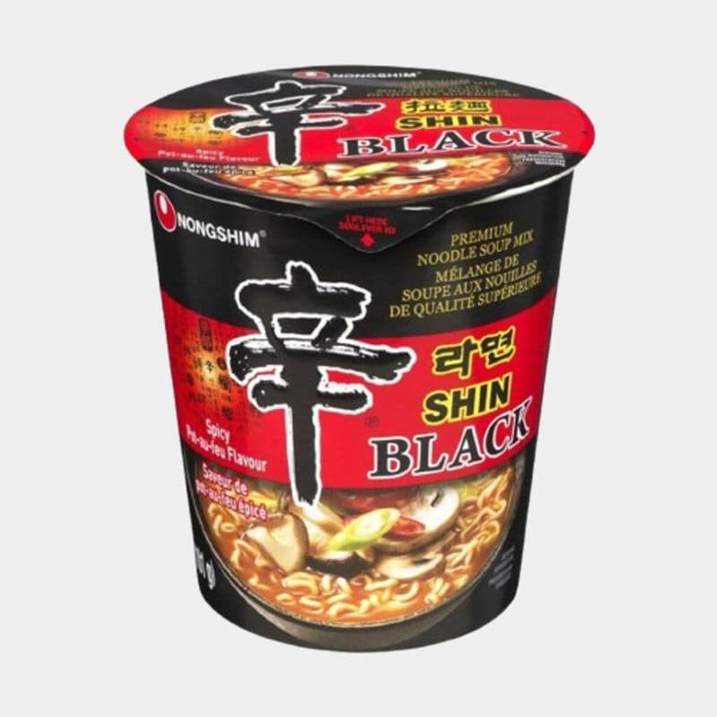 Nongshim Premium Noodle Soup, Shin Black Cup