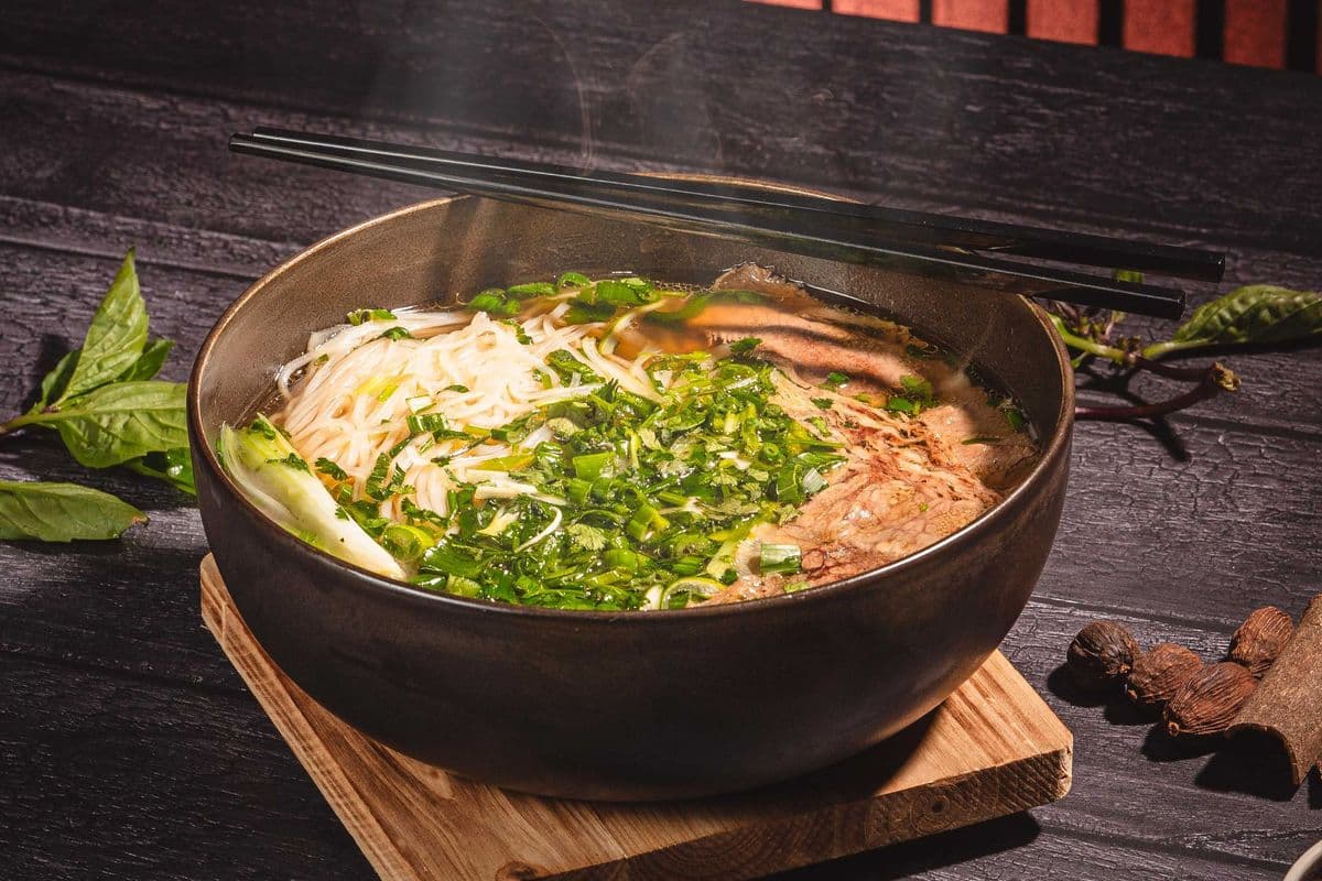 House's Signature Brisket and Rare Beef Pho