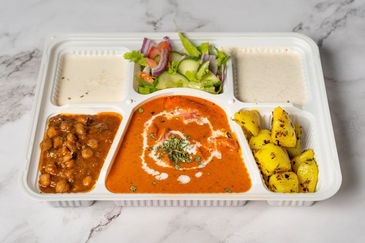 Butter Chicken Thali Platter